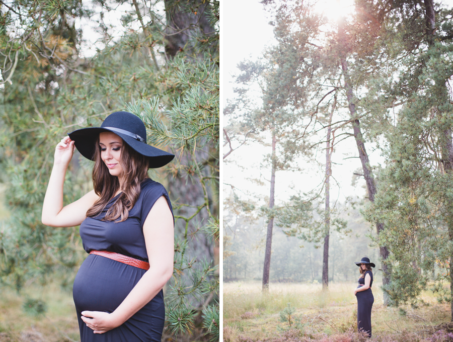 Zwangerschaps fotoshoot pregnancy shoot Eline door Nienke van Denderen Fotografie-10