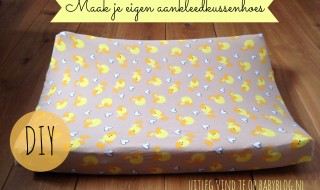 diy aankleedkussenhoes aankleedkussen hoes zelf maken naaien