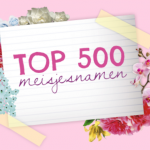 Top 500 populairste meisjesnamen 2014