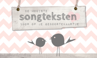 songtekst-voor-op-je-geboortekaartje