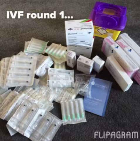 eerste IVF-ronde