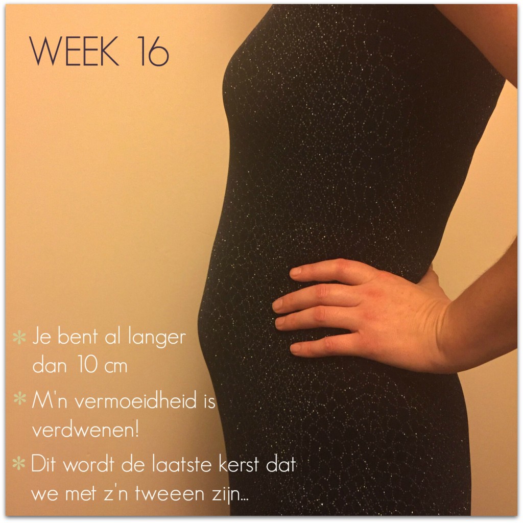 zwangerschapsupdate week 16