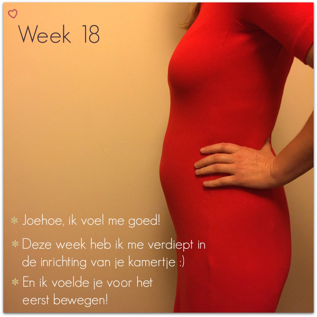 zwangerschapsupdate week 18