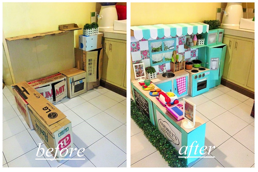 keuken before and after