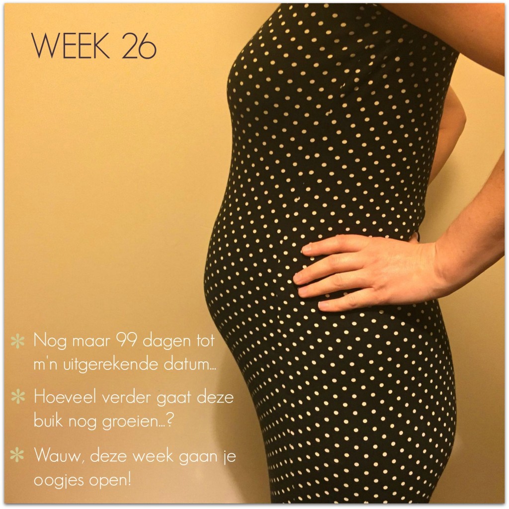 zwangerschapsupdate week 26