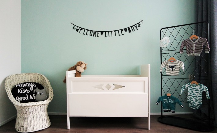 Ongebruikt Inspiratie: superstoere mintgroene budget-babykamer - Babyblog LJ-83